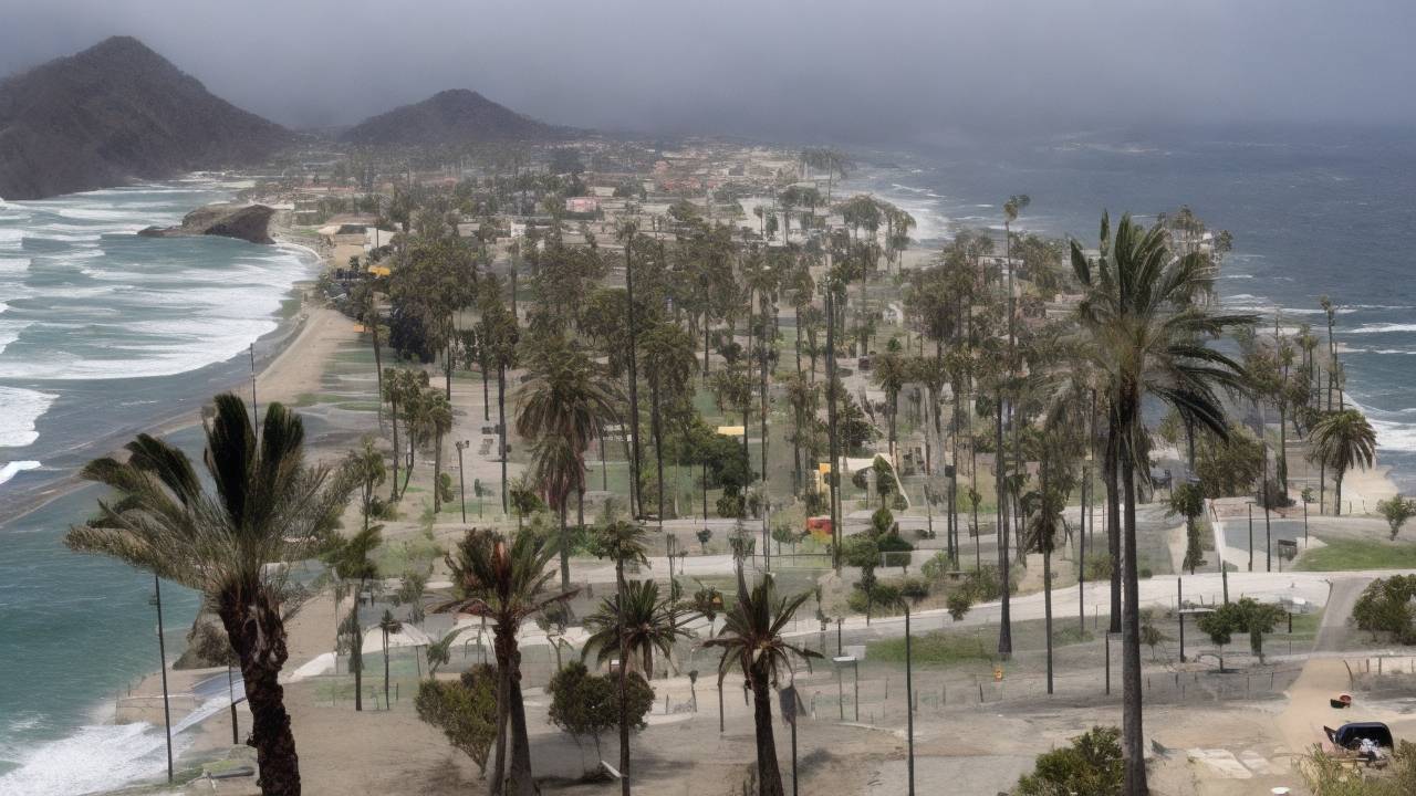 Post-Tropical Storm Hilary Drenches Southern California, Pushes into Nevada